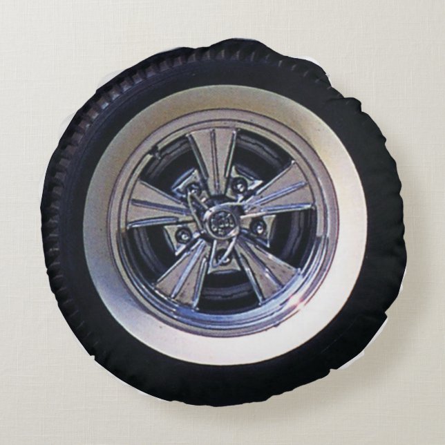 Coche de carreras y almohada de la impresión de la (Reverso)