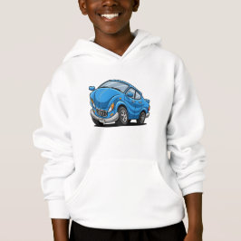 Coche de Dibujos Animados Azul