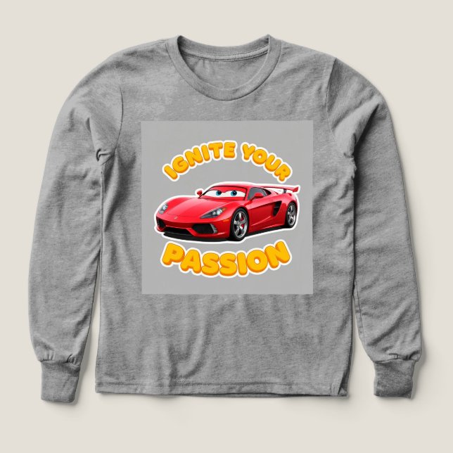 Coche de dibujos animados rojo (Diseño frontal)