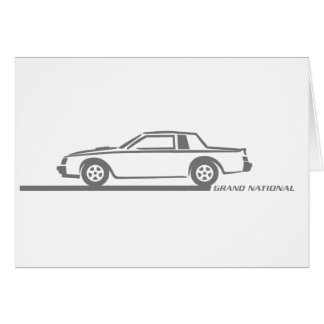 Coche del gris de Buick Grand National