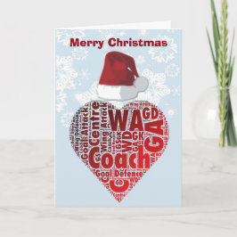Coche del Netball del corazón del amor del navidad
