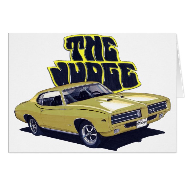 Coche del oro del juez de 1969 GTO (Anverso (Horizontal))