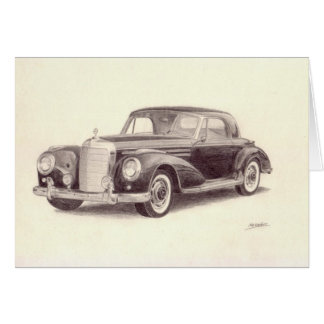 Coche del vintage: Benz 300S de Mercedes