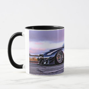 coche deportivo de fantasía de 2 tonos sobre tazas