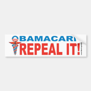 Coche ¡DEROGACIÓN de Obamacare ÉL! Pegatina para el