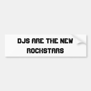 Coche DJs es la nueva pegatina para el parachoques de