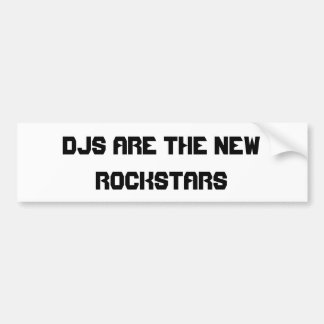 Coche DJs es la nueva pegatina para el parachoques de