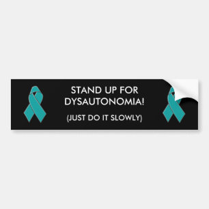 Coche DYSAUTONOMIA - pegatina para el parachoques