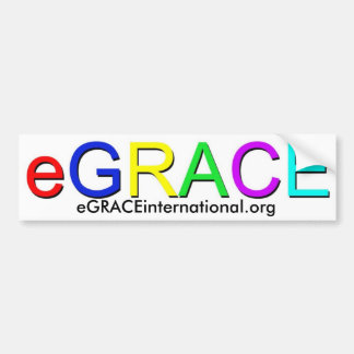 Coche eGRACE: La pegatina para el parachoques