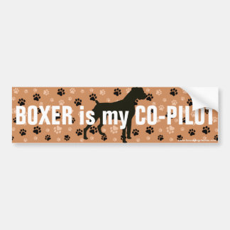 Coche El BOXEADOR divertido es mi pegatina para el