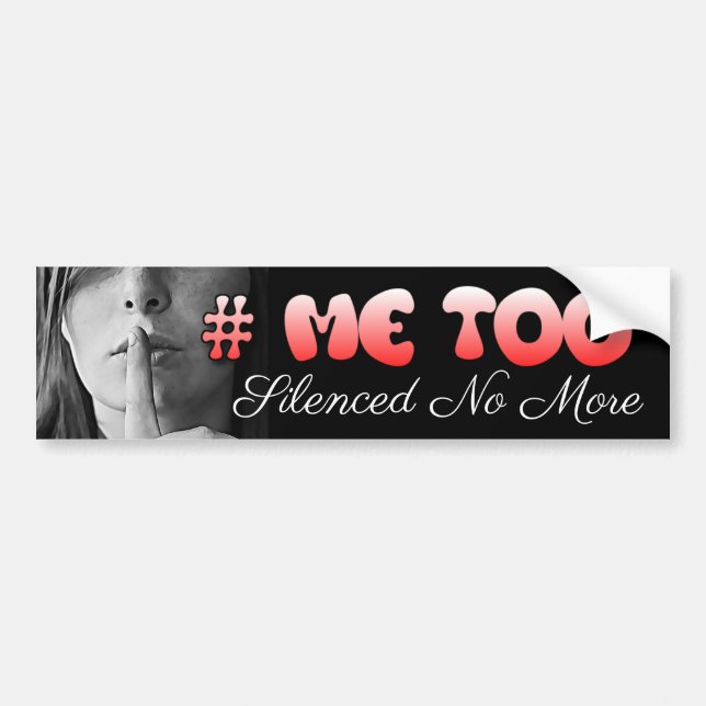 Coche El #MeToo I no será pegatina para el parachoques (Frente)