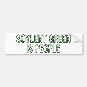 Coche El verde de Soylent es pegatina para el