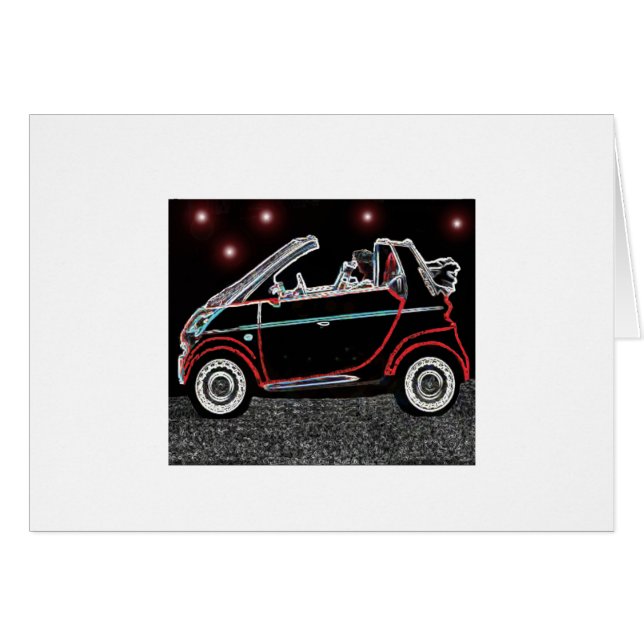 Coche elegante (Anverso (Horizontal))