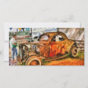 Coche - En la exposición de autos