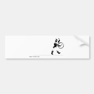 Coche Guarde a la pegatina para el parachoques que