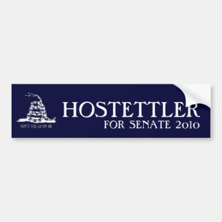 Coche Hostettler para la pegatina para el parachoques