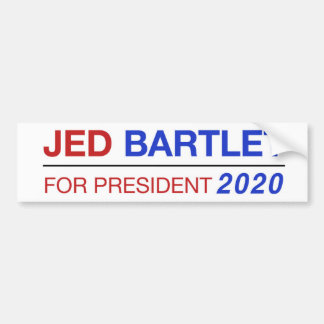 Coche Jed Bartlet para la pegatina para el parachoques