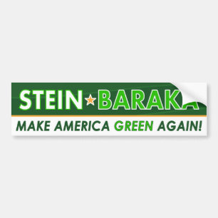 Coche Jill Stein/Baraka - pegatina para el parachoques