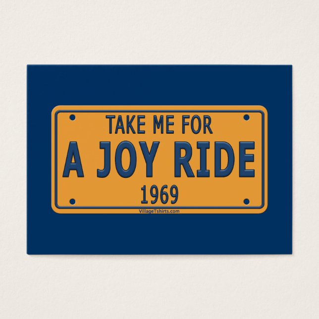 Coche Joy Ride 1969 (Frente)