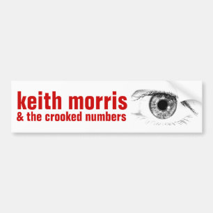 Coche Keith Morris y la pegatina para el parachoques