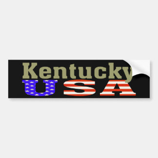 Coche ¡Kentucky los E.E.U.U.! Pegatina para el