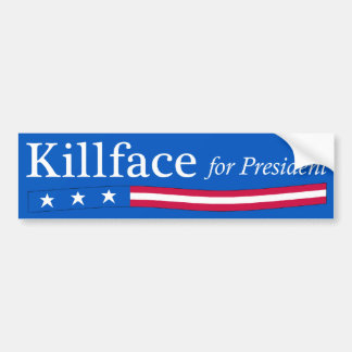 Coche Killface para el presidente pegatina para el