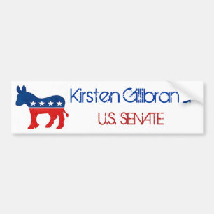 Coche Kirsten Gillibrand para la pegatina para el