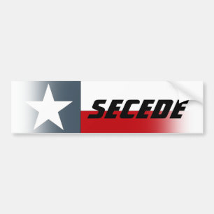 Coche La bandera de Tejas de la pegatina para el