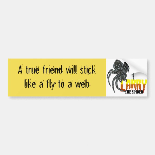Coche Larry la pegatina para el parachoques 2 de la (Frente)