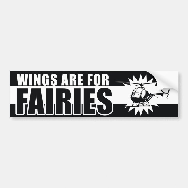 Coche Las alas están para la pegatina para el (Frente)
