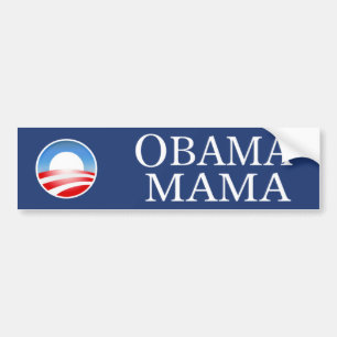 Coche Mamá pegatina para el parachoques de Obama