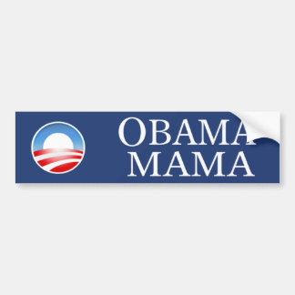 Coche Mamá pegatina para el parachoques de Obama