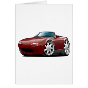 Coche marrón 1990-98 de Miata