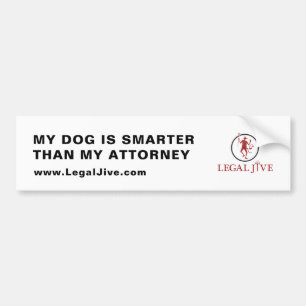 Coche Mi perro es una pegatina más inteligente para el p