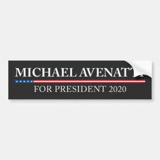 Coche Michael Avenatti para el presidente pegatina para