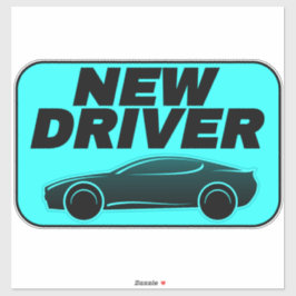 Coche moderno para Pegatina adolescente (nuevo con