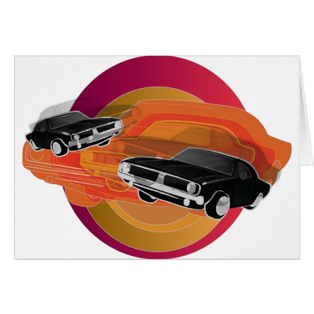 Coche Musculoso (Anverso (Horizontal))