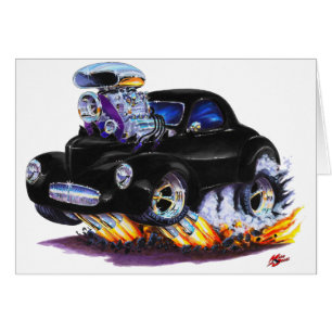 Coche negro 1941 de Willys