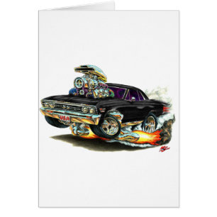 Coche negro 1967 de Chevelle