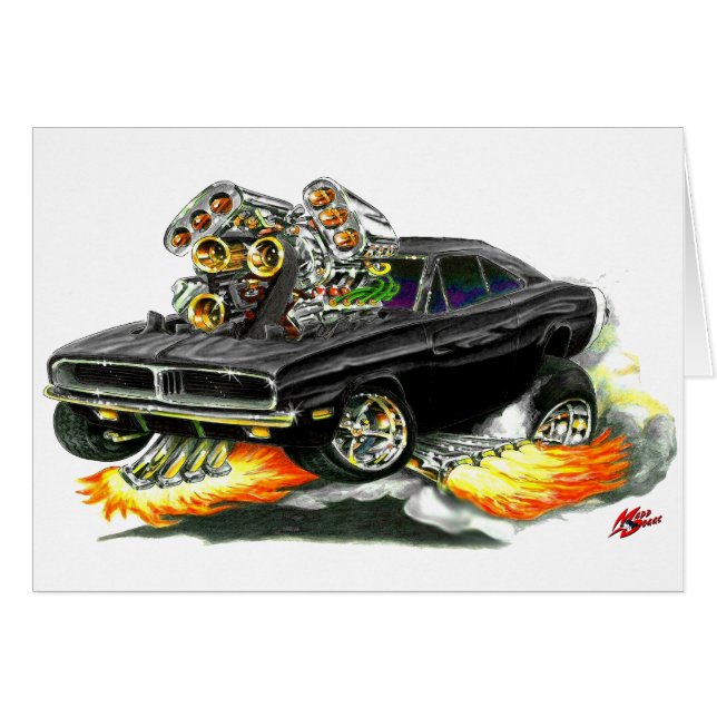 Coche negro 1968-70 del cargador (Anverso (Horizontal))