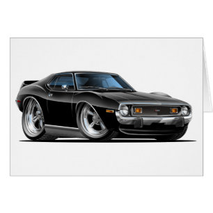 Coche negro 1971-72 de la jabalina