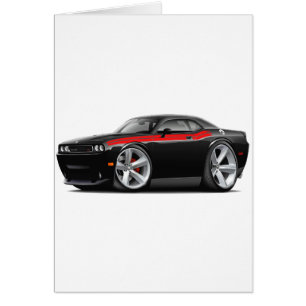 Coche Negro-Rojo 2009-11 del RT del desafiador