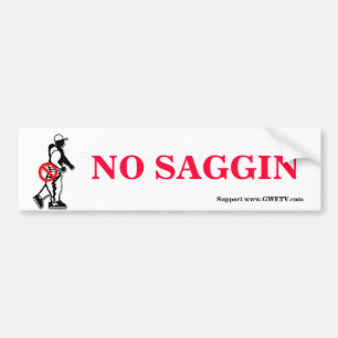 COCHE NINGUNA PEGATINA PARA EL PARACHOQUES DE SAGGIN