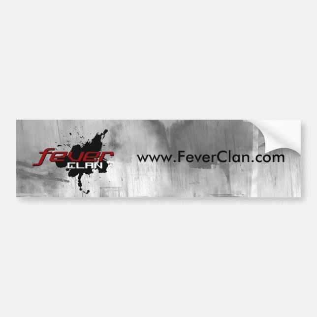 Coche Nombre a su pegatina para el parachoques (Frente)