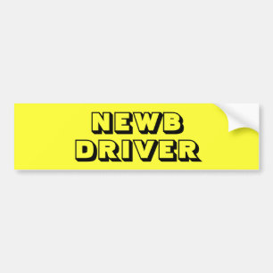 Coche Nueva - NEWB - pegatina para el parachoques
