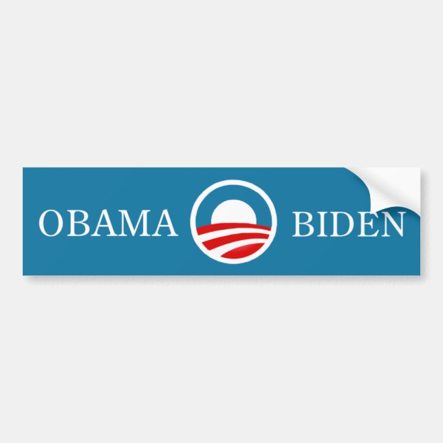 Coche Obama - pegatina para el parachoques de Biden (Frente)