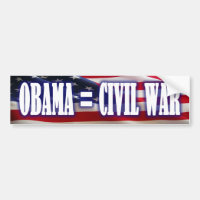 Obama = pegatina para el parachoques de la guerra