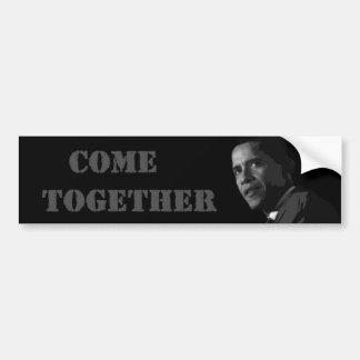 Coche Obama/viene junto pegatina para el parachoques