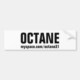 Coche OCTANO - pegatina para el parachoques