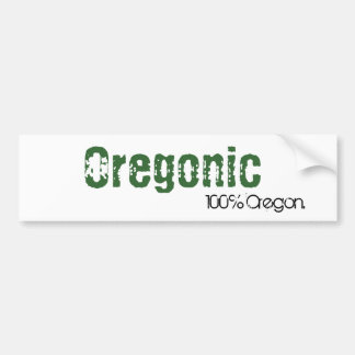 Coche Oregonic - pegatina para el parachoques